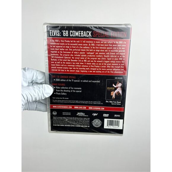 NEW & Sealed - Elvis - 68 Comeback Special Edition DVD RCA FE2524 - Picture 2 of 4